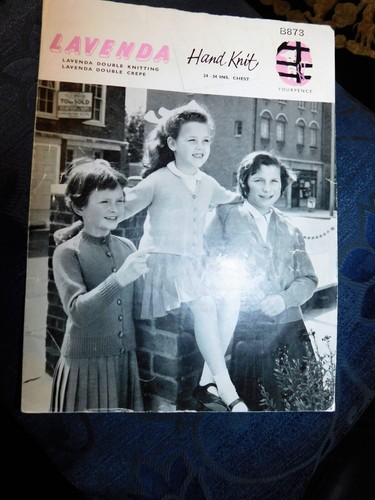 Vintage original knitting - original,