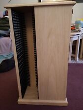 Large Rotating CD Unit from G plan Tradewind Collection Limed Oak. Pick up Only 