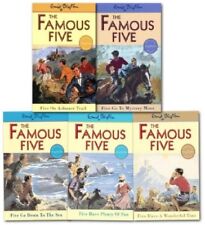 NEW SET of 5 x FAMOUS FIVE books 11-15 Enid Blyton 11 12 13 14 15  (ADVENTURES)