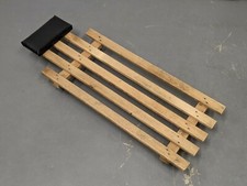 Vintage British Army Military MOD Wooden Creeper Trolley Crawler Board, Garage 