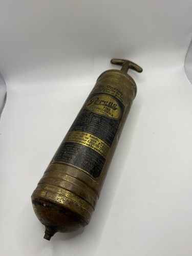 Vintage pyrene brass - hand, pump