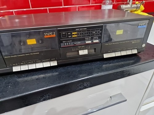 Vintage technics d550w - technics, rs-d550w