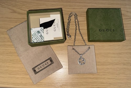 Guicci interlocking silver - guicci, gg