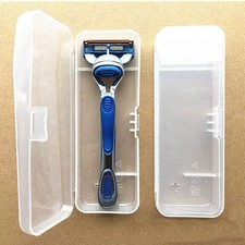 Portable Travel Razor Box Storage Holder Shaver Handle Case for Gillette Shaving
