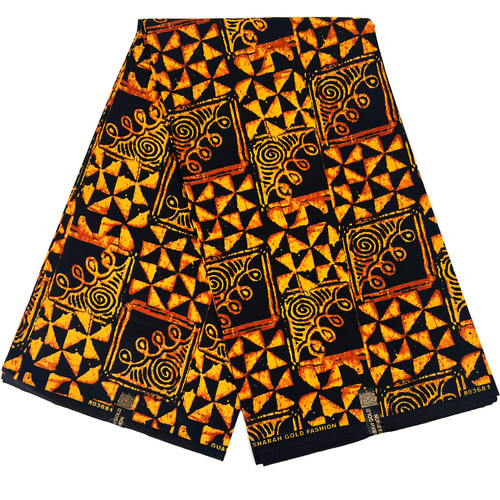 African fabric wax - african, 100%