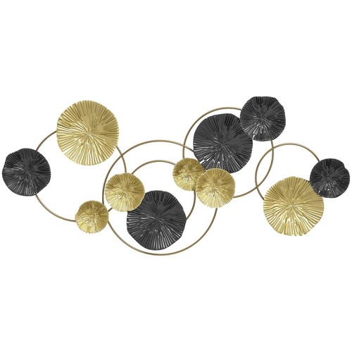 Metal wall art modern hanging - metal,