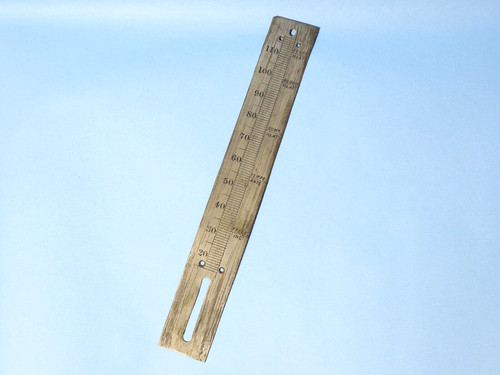 Antique brass temperature - brass,