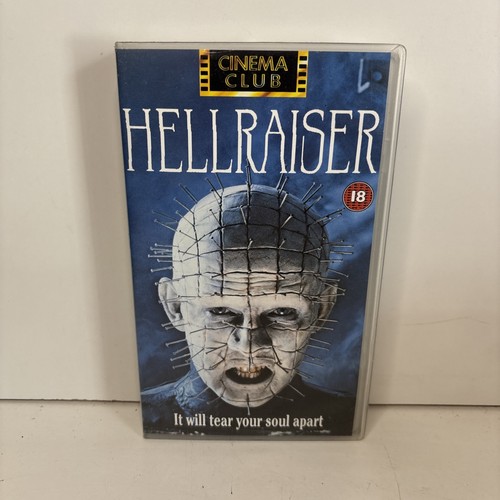 Hellraiser vhs video 1987 - hellraiser,