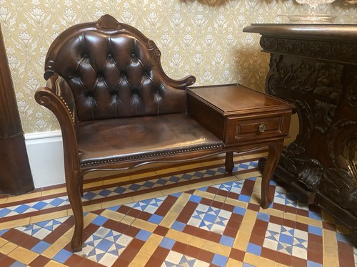 Chesterfield telephone chair - telephone, &