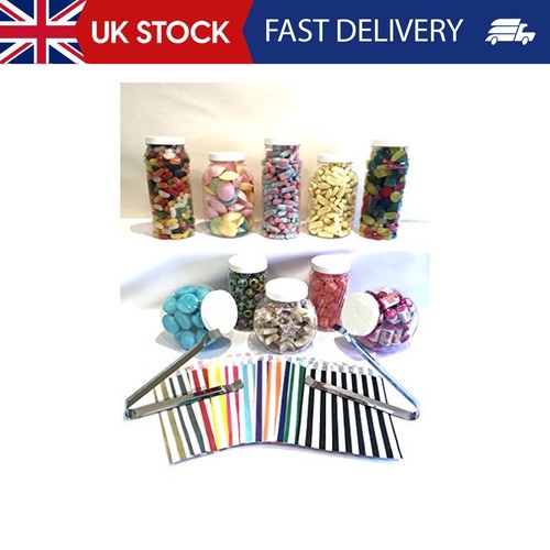 Assorted white candy buffet - assorted,
