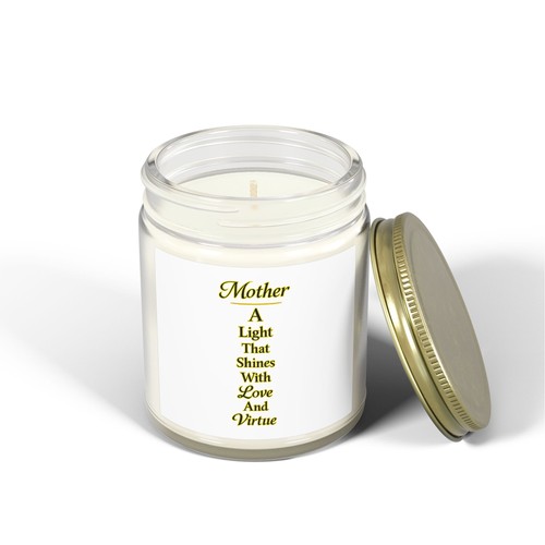 Mother poetry candle jar - |, |