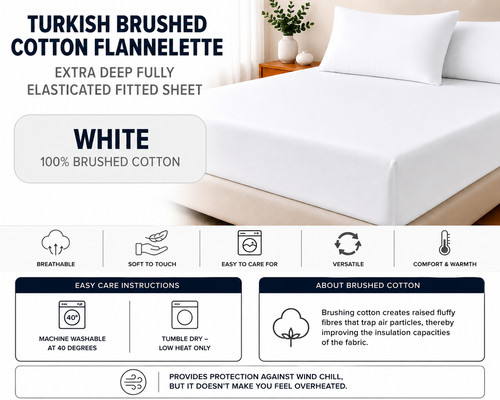 100 cotton flannelette - 100%, 12"