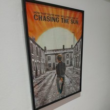 Oasis Chasing "The Sun" Framed