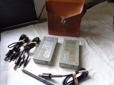 Genuine Vintage GPO Locator Unit 5B ( 2 Units ) Plus all Associated Leads & Case