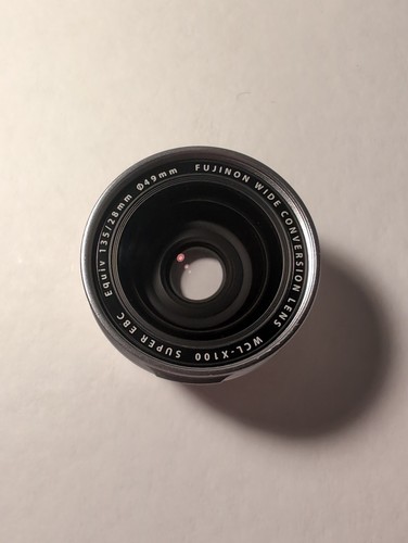 Fuji wcl x100 wide angle - fuji,