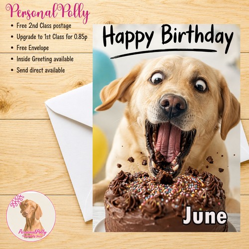 Personalised labrador birthday - personalised,