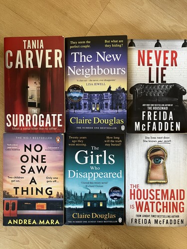 Job lot paperback - lot, 6