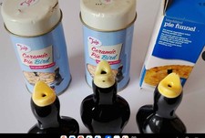 Set 3 Pie Funnels Blackbirds