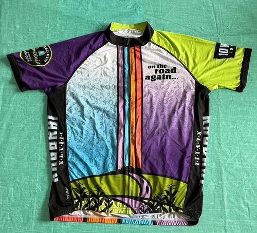 Ragbrai men bike shirt on - bike, "on