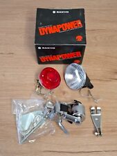 Retro Bicycle Parts NIB NOS Sanyo NH-T6 Dynapower Dynamo Lighting Set 6V-3W