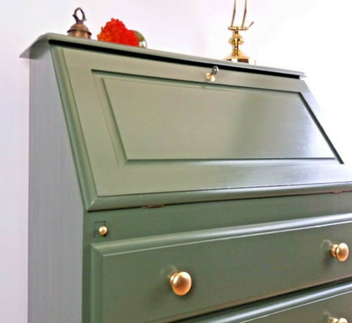 Vintage writing bureau - vintage,
