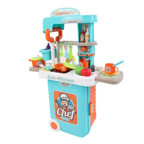 Kids chef kitchen playset - chef,