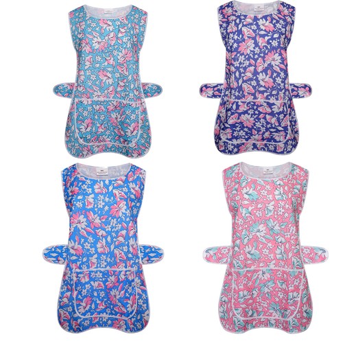 Ladies womens floral tabards - womens,