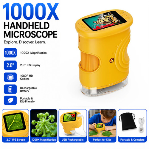 1000x zoom pocket handheld - 1000x,