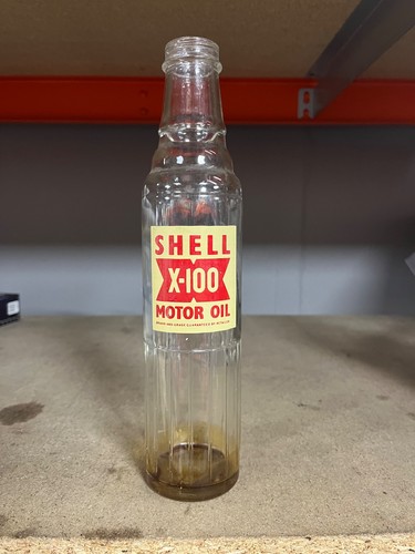 Vintage shell 100 motor - shell, x-100