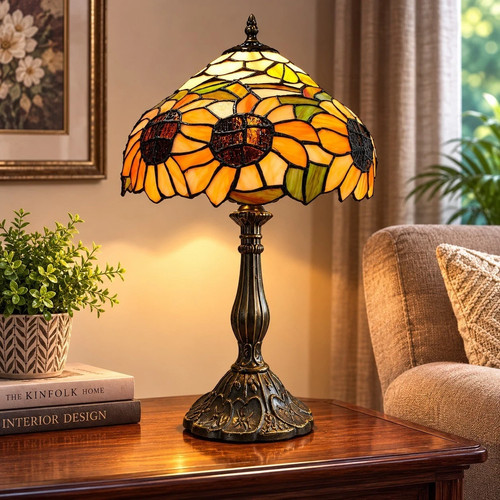 Tiffany style table - tiffany,