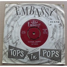 BUD ASHTON GUITAR TANGO 7" 1962 WITH PAUL RICH - ROSES ARE RED UK