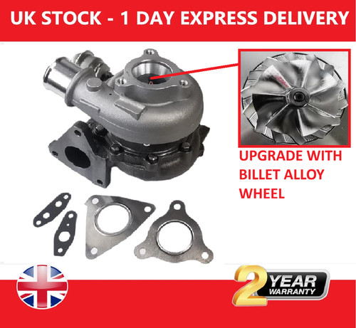New turbocharger upgrade - new,