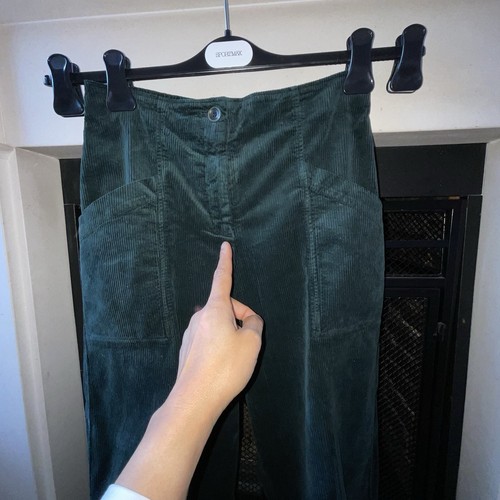 Oska women trousers green - oska, women's