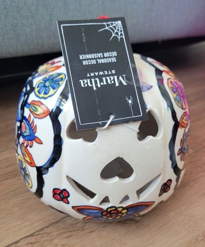 Martha stewart ceramic pumpkin - martha,
