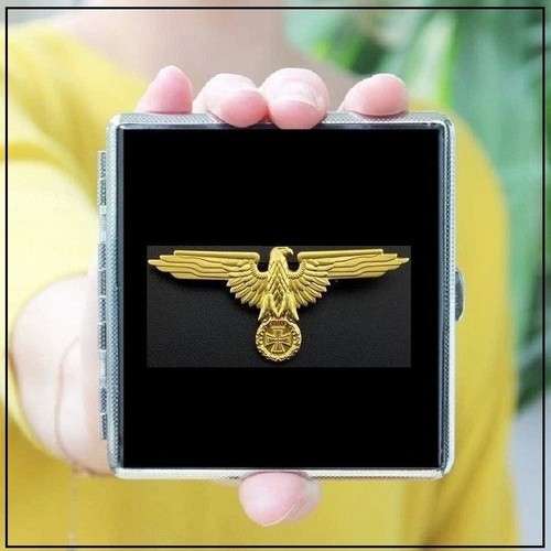 German eagle cigarette case - german,