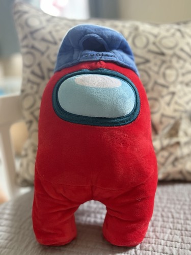 Red among with blue cap - with,