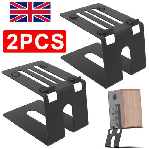 Metal speaker riser stand - metal, 2x