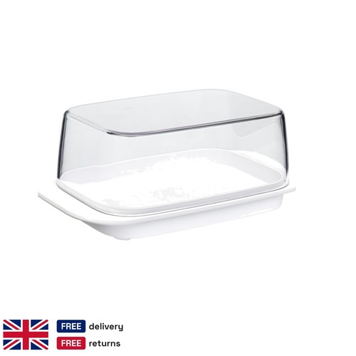 White butter dish 250g - white,