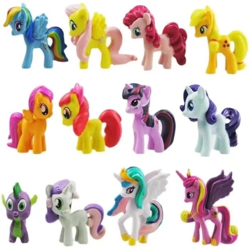 12pcs little pony figures - pony,