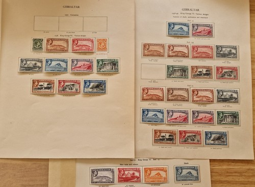 Gibraltar 1938 set complete - 1938-51,
