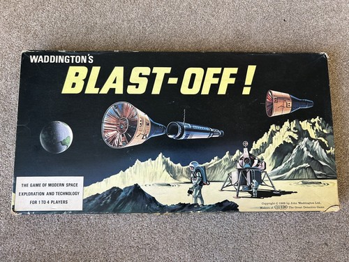 Vintage blast off space - vintage,