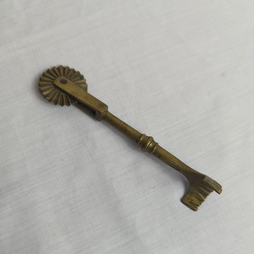 Antique brass pastry jigger - brass,