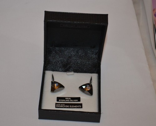 Earrings silver 925 with - silver,
