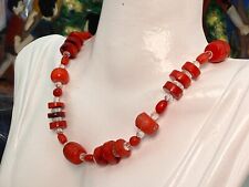 Vintage Necklace Coral Natural