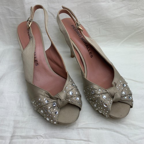 Pedro miralles heels - miralles, beige