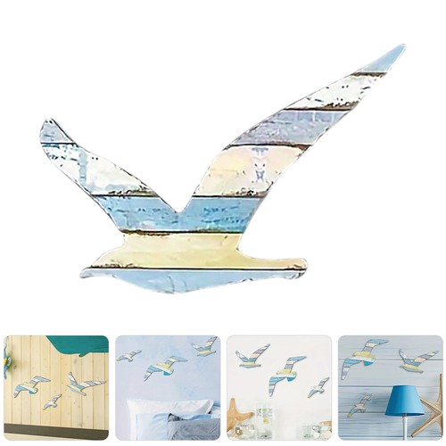 3pcs wooden seagull wall - seagull, art