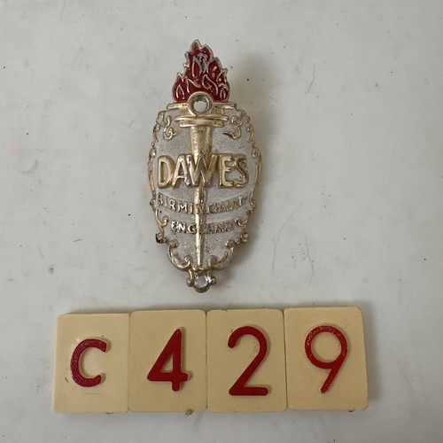 Dawes head tube badge - dawes,