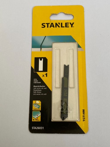 Stanley jigsaw blade carbide - stanley,
