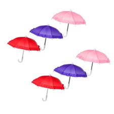  6 Pcs Children Umbrella Mini