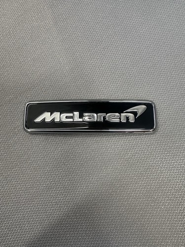 Genuine mclaren front badge - genuine,